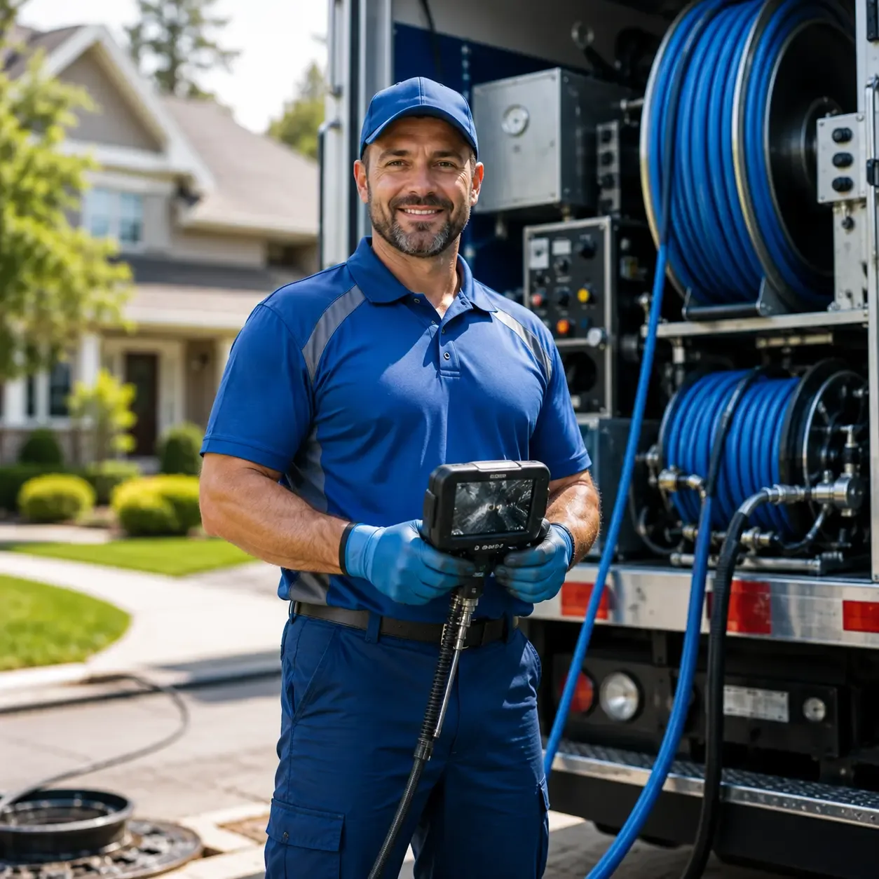 Local outdoor drain cleaning specialists in Fredericktown, MO